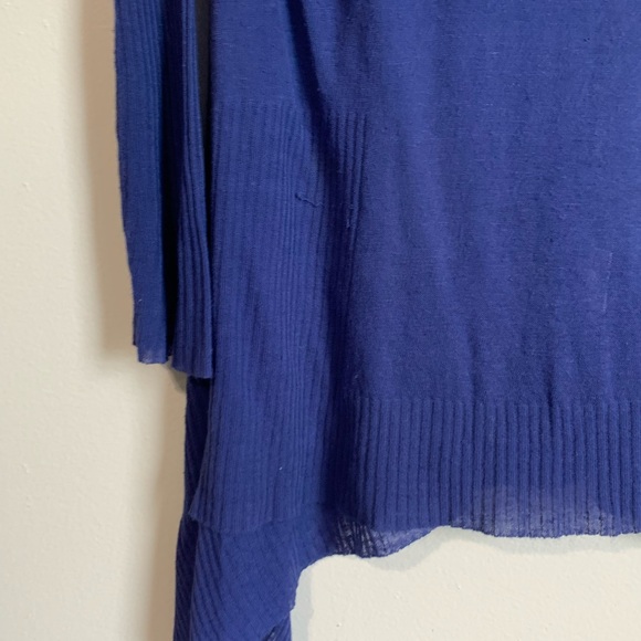 SALE🔥 Eileen Fisher Purple Linen Viscose V- Neck Tunic - Picture 4 of 11